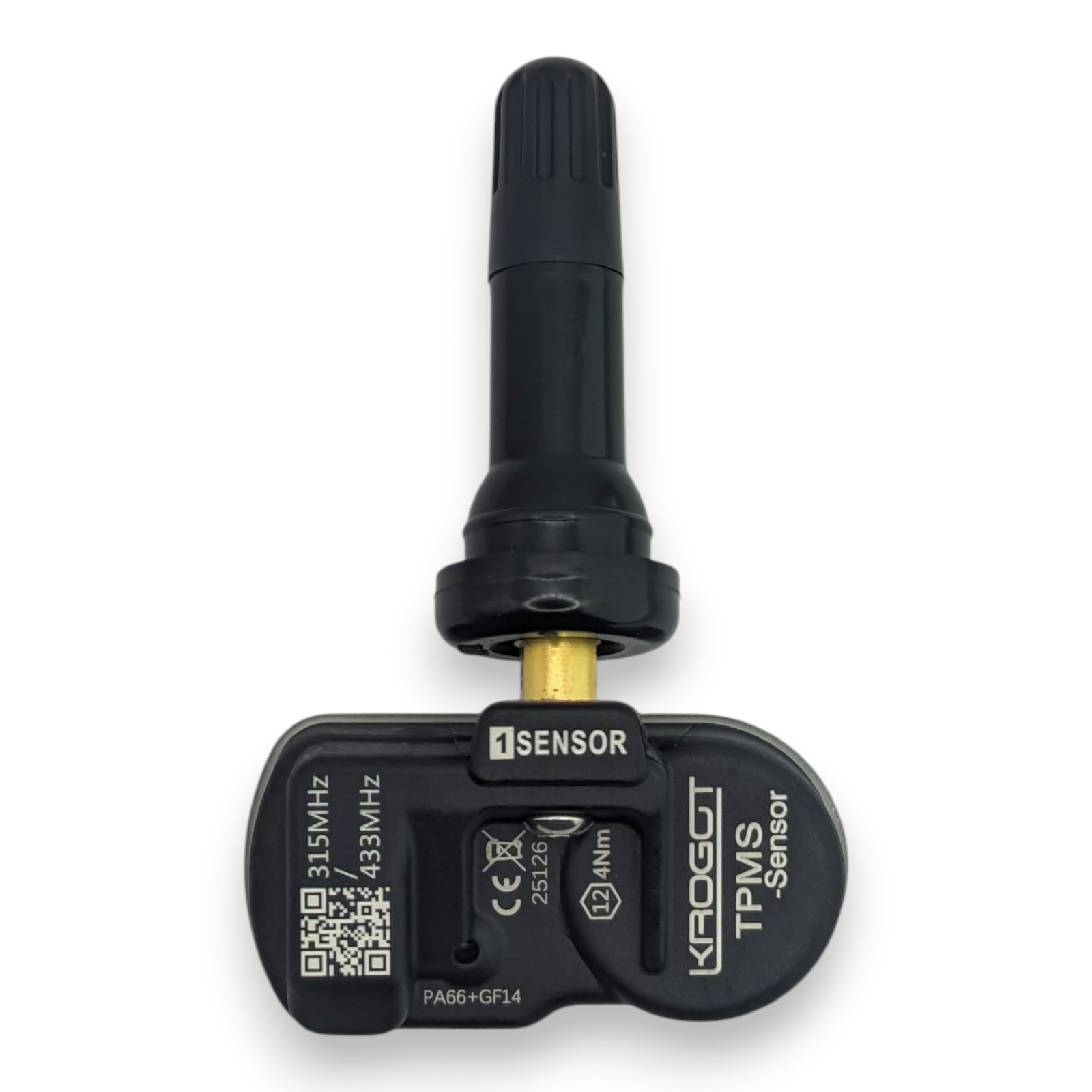 Датчик давления в шинах KROGOT U-sensor Rubber прорезиненный штуцер для Audi A3 II (8P) Рестайлинг 2